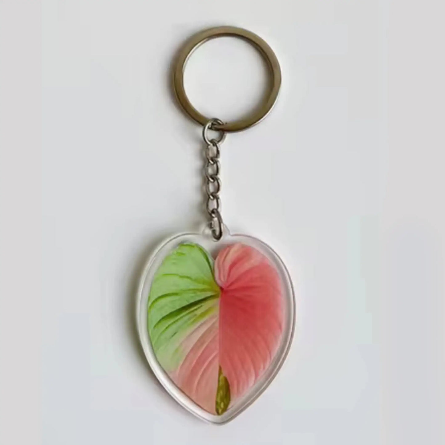 Realistic Plant Leaf Keychains