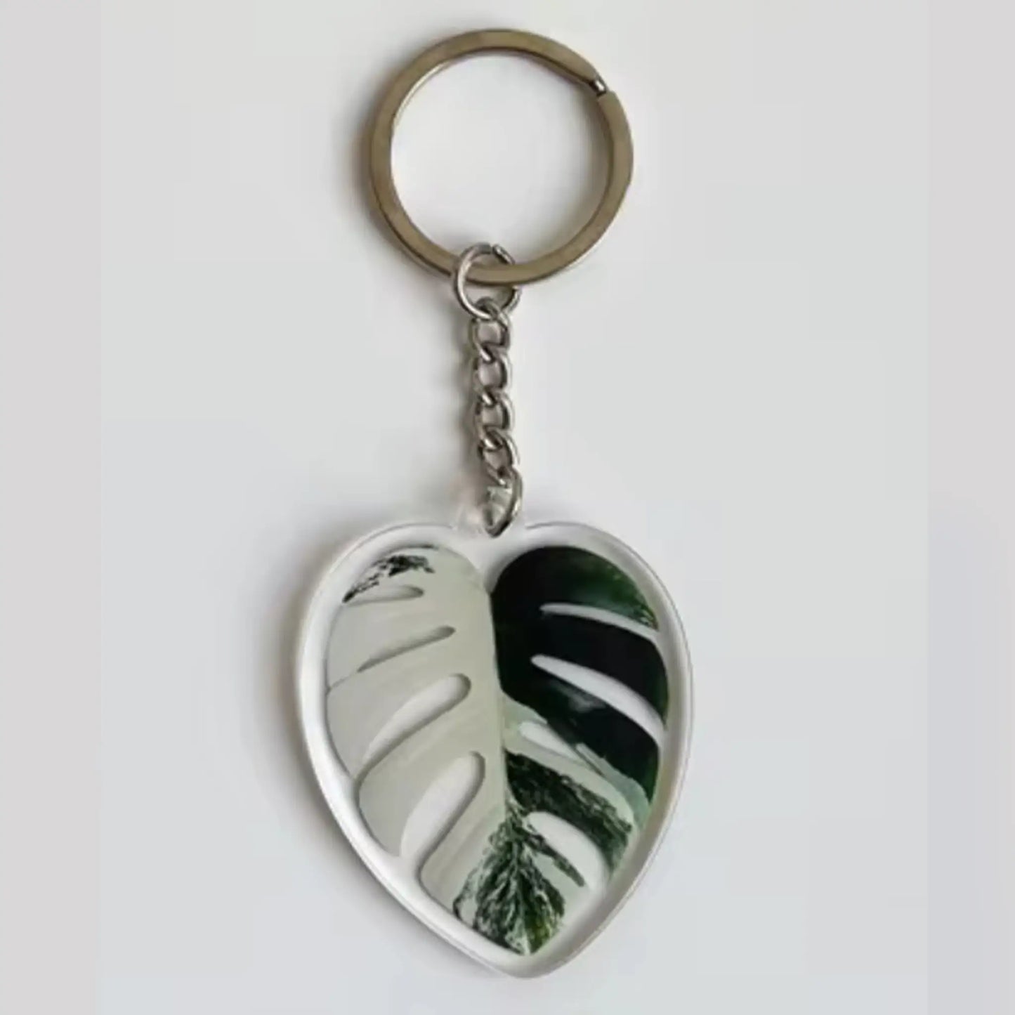 Realistic Plant Leaf Keychains