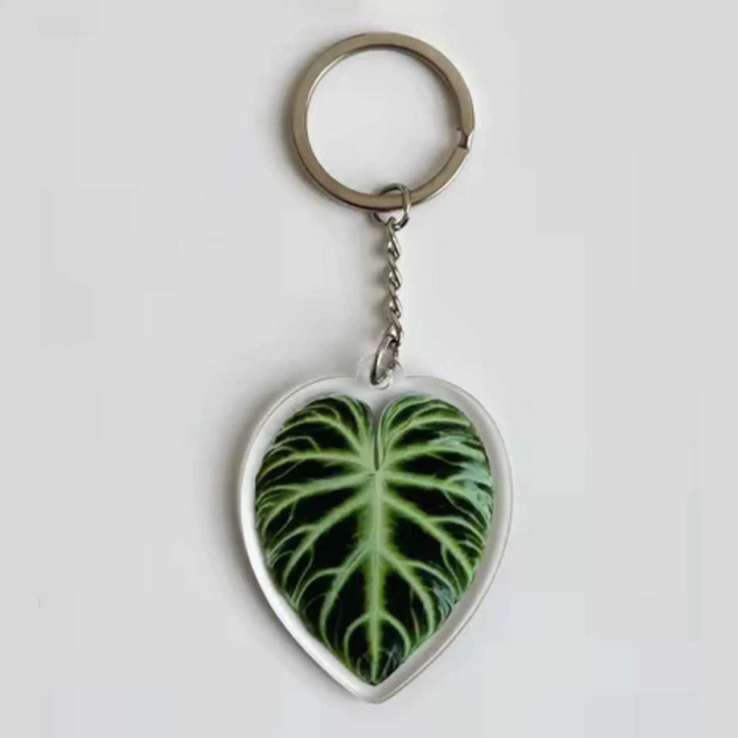 Realistic Plant Leaf Keychains