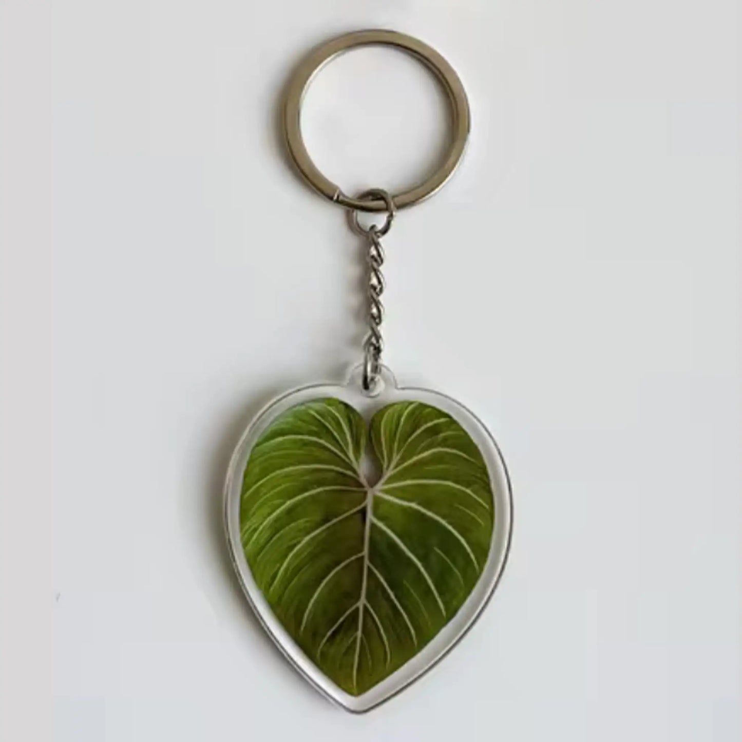 Realistic Plant Leaf Keychains